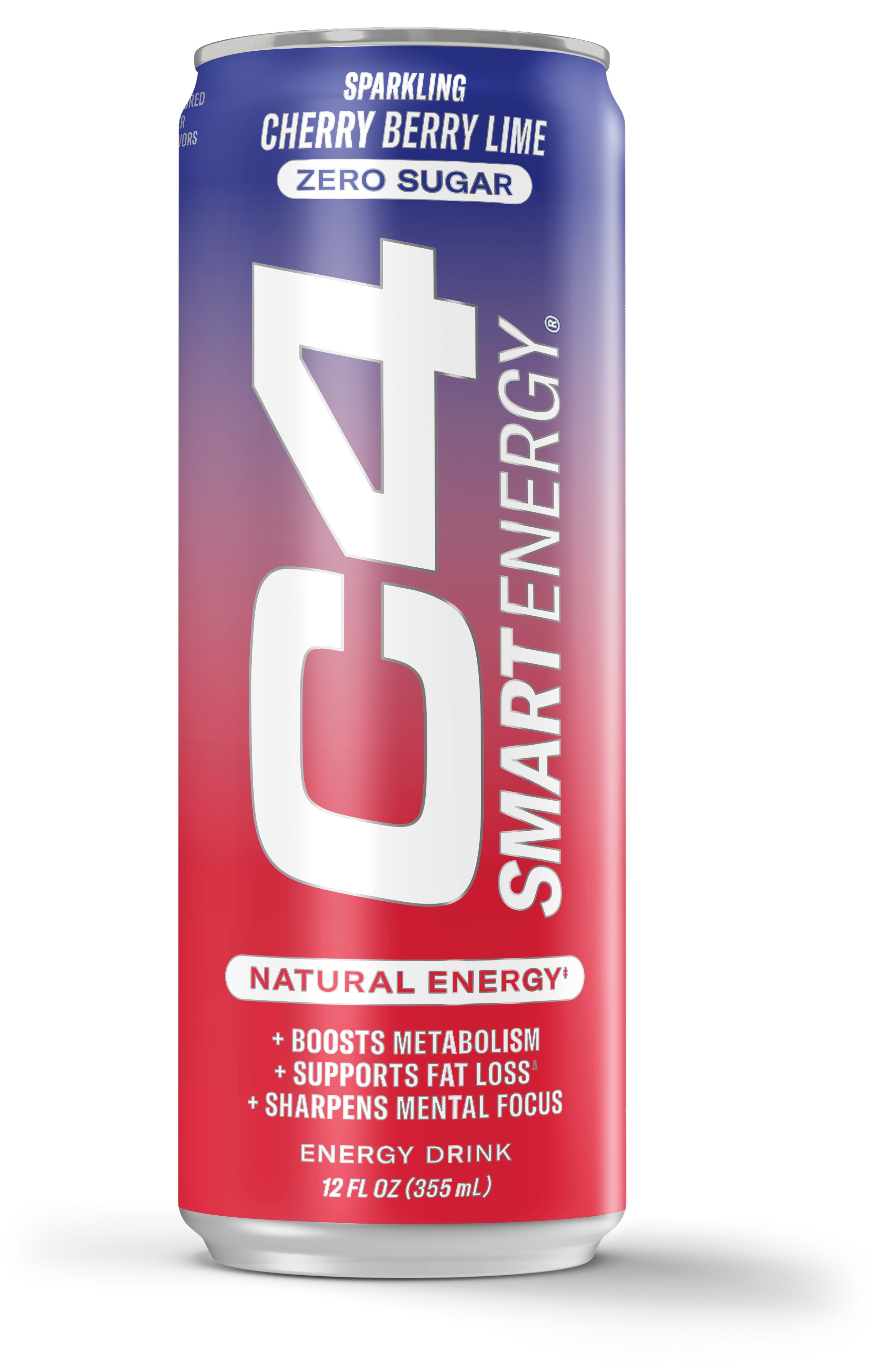 C4 Smart Energy 12/12 Oz Cherry Berry Lime