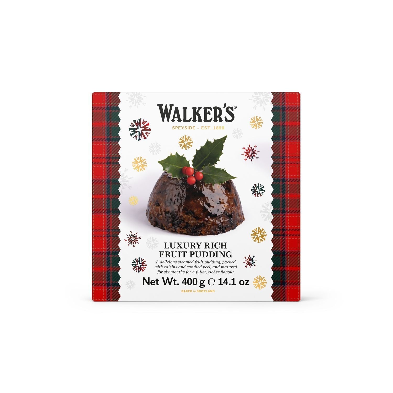 Wholesale Walkers Shortbread Luxury Rich Pudding 14.1oz (400g)- Bulk