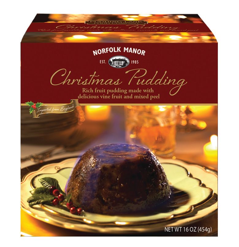 Norfolk Manor Christmas Pudding, Large 16.0oz (454g)