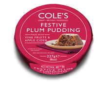 Wholesale Cole's Festive Plum Pudding 8.01oz (227g)- Bulk