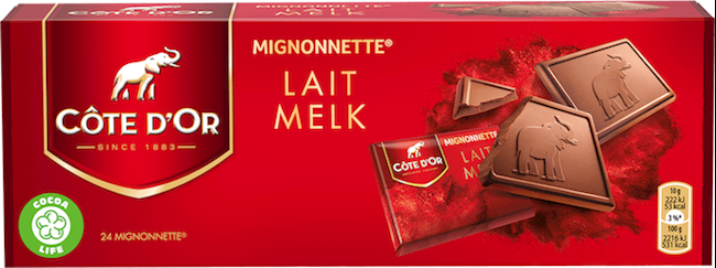 Cote D'or Mignonnettes Milk 24-Pc Box