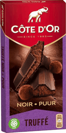 Côte d'Or Dark Chocolate Truffle Filled Candy Bar 6.7 OZ