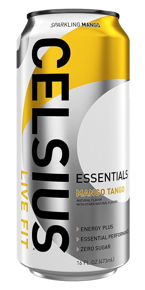 Wholesale Celsius 12/16 Oz Essentials Mango Tango-12 Ct Case Bulk