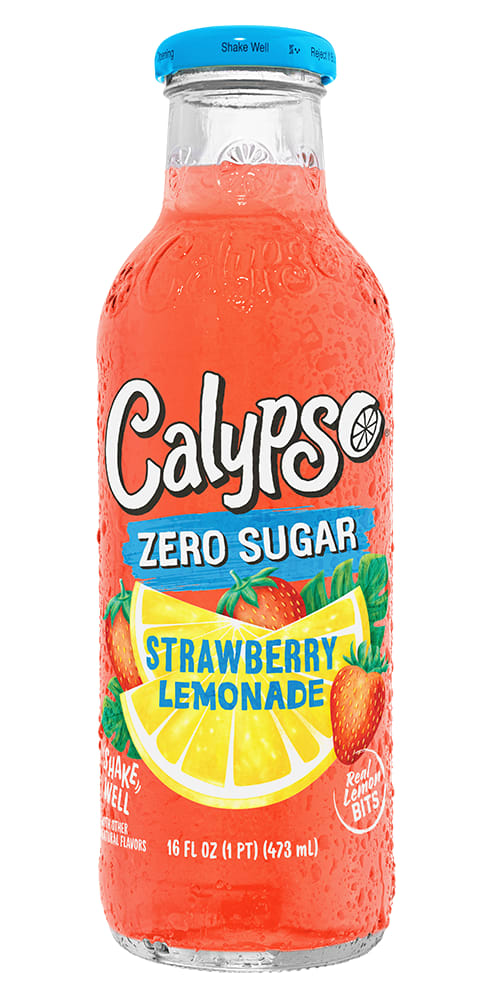 Calypso 12/16 Oz-Zero Strawberry Lemonade