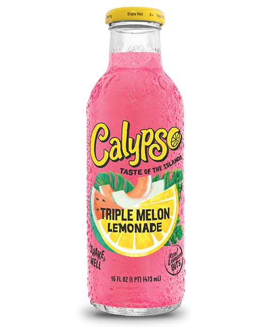 Wholesale Calypso 12/16 Oz Triple Melon Lemonade-12 Ct Case Bulk