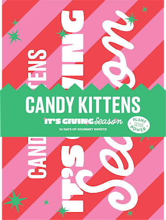 Candy Kittens Advent Calendar - 245 Grams - 5 Flavors - (Second Half 2025 Availability - Limited Stock) 9.35 OZ