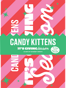 Candy Kittens Advent Calendar - 245 Grams - 5 Flavors - (Second Half 2025 Availability - Limited Stock) 9.35 OZ