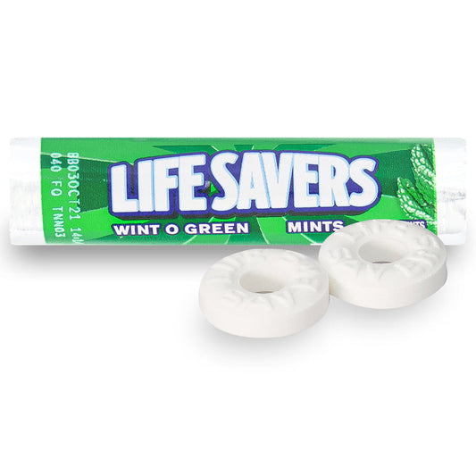 Wholesale Lifesavers Wint O Green Mint 0.72 Oz Roll- Bulk