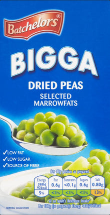 Wholesale Batchelors Bigga Dried Peas 8.8oz (250g)- Bulk