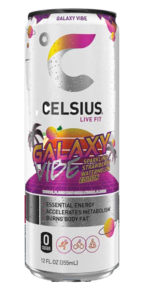 Wholesale Celsius 12/12 Oz Galaxy Vibe- Bulk
