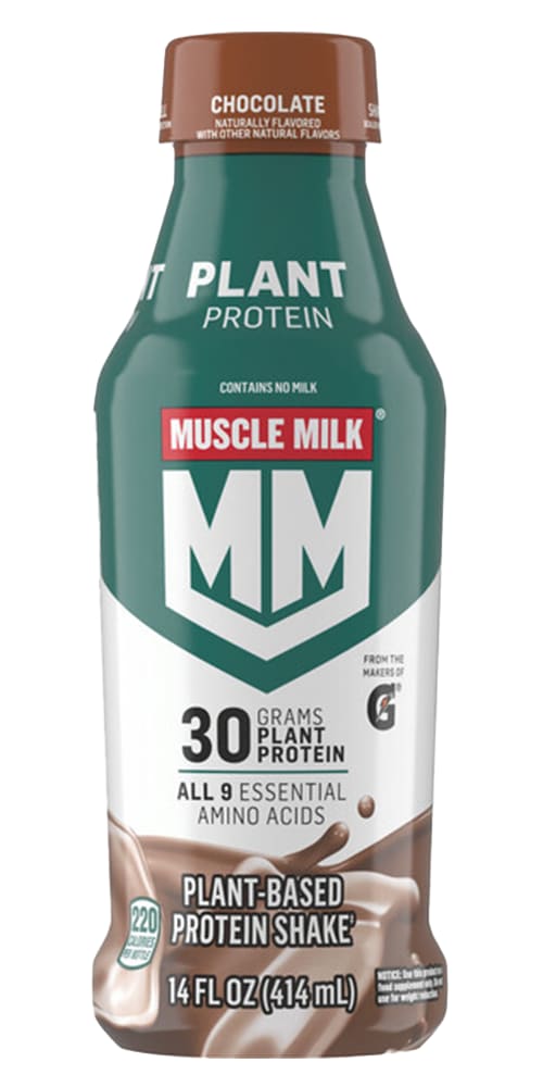 Wholesale Muscle Milk Plant 12/14Oz Chocolate- Bulk