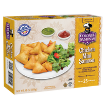 Colonel Kababz Chicken Mini Samosa 25pcs 12oz