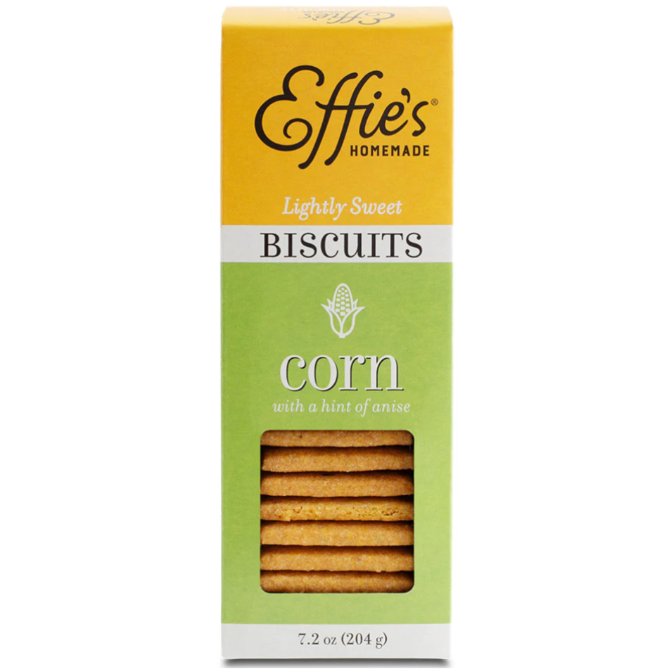 Effie's Biscuits Corn Cakes 7.2oz 12ct