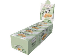 Wholesale Dolcetto Hazelnut Cubetti Wafer Cookies POP Display 0.9 oz Bag- Bulk