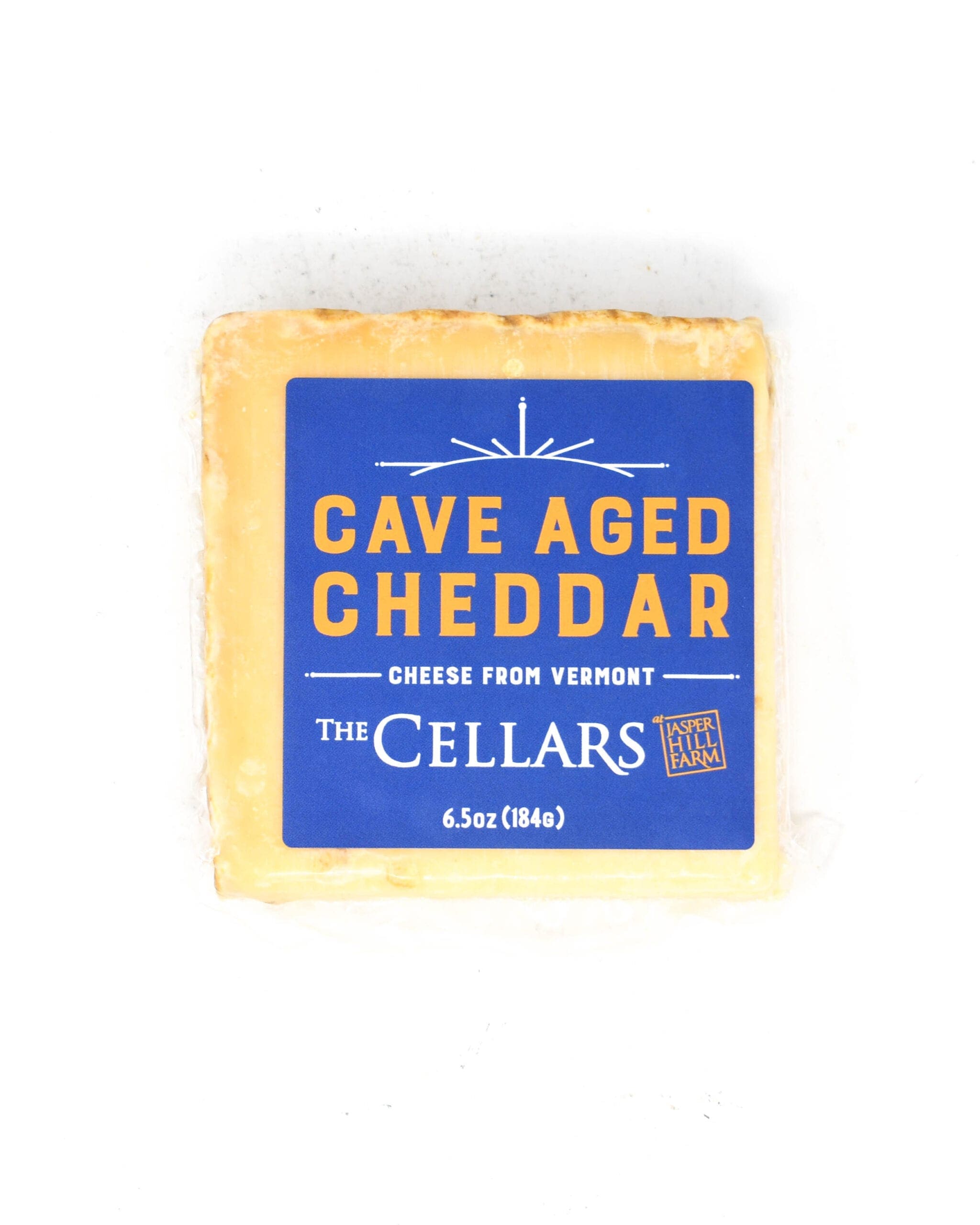Jasper Hill Farm Cave Aged Cheddar The Cellars Cheese 6.5oz 12ct