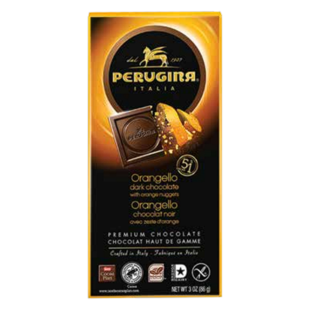 Wholesale Perugina Dark Chocolate Orangello 3 Oz Bar Bulk