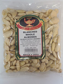 Deep Whole Blanched Almonds 7 oz
