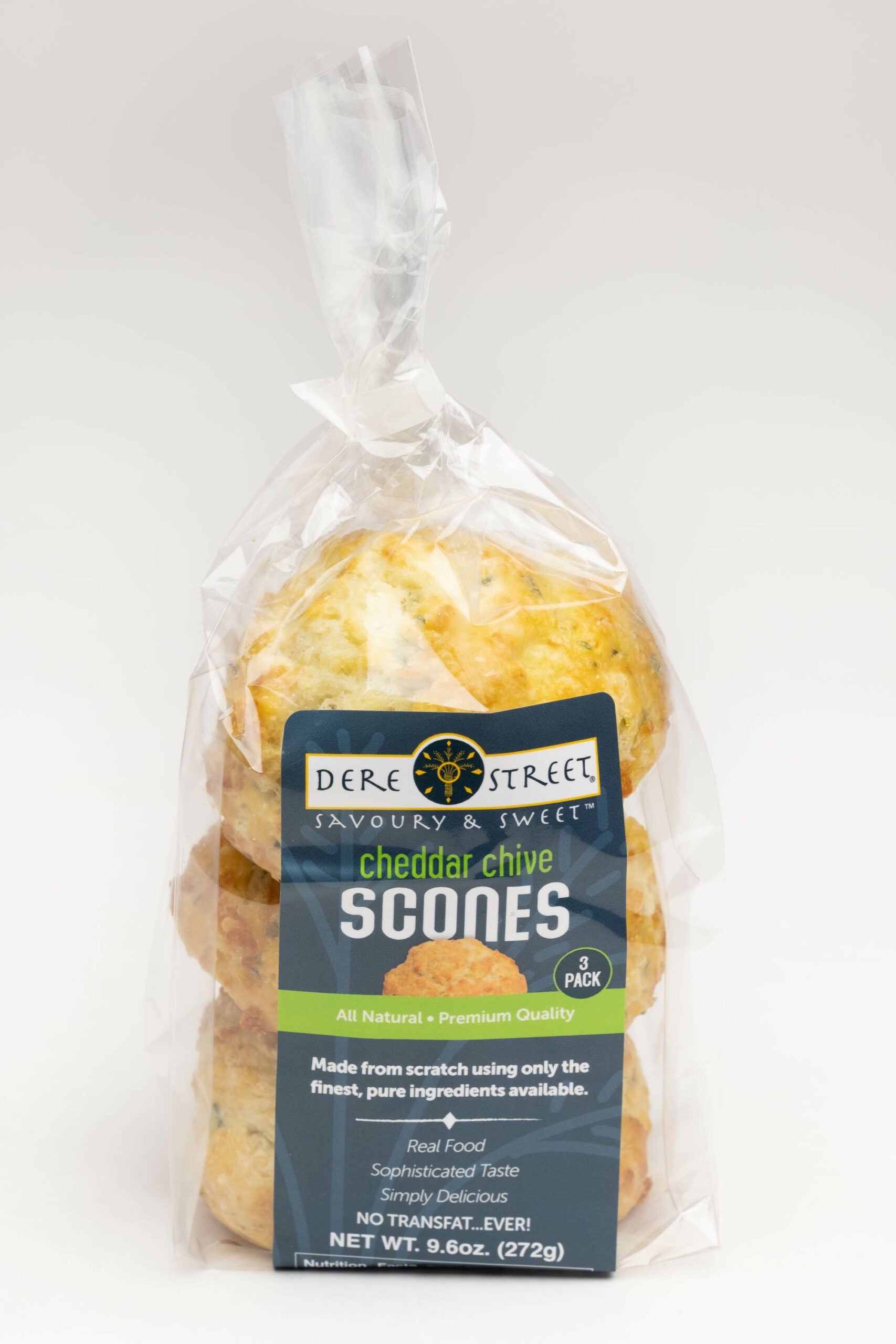 Wholesale Dere Street Cheddar Chive Scone 5Oz | 5 oz- Bulk