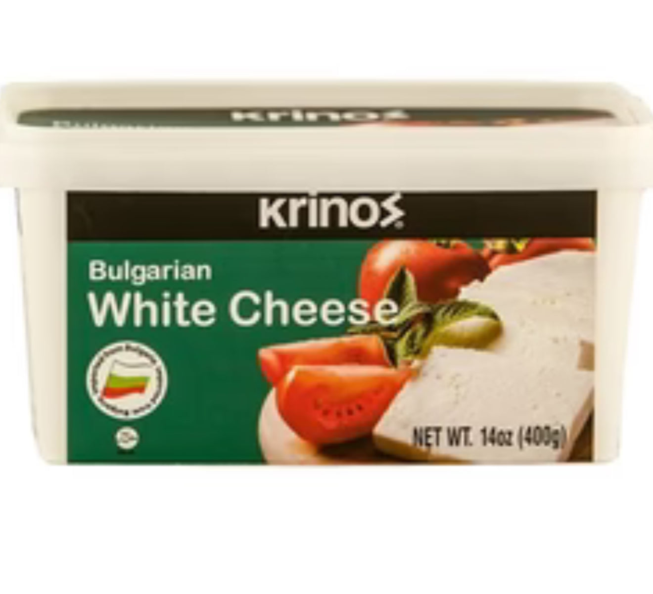 Wholesale Krinos White Cheese 400 G Tub- Bulk