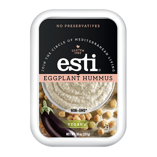Esti Authentic Greek Eggplant Hummus 7.6oz 6ct
