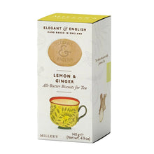 Wholesale The Fine Cheese Company Elegant & English All-Butter Biscuits with Lemon & Gin 4.9 oz- Bulk