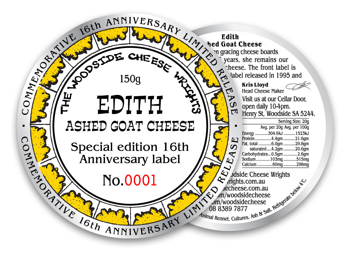 Woodside Cheese Edith Goat 150g 6ct