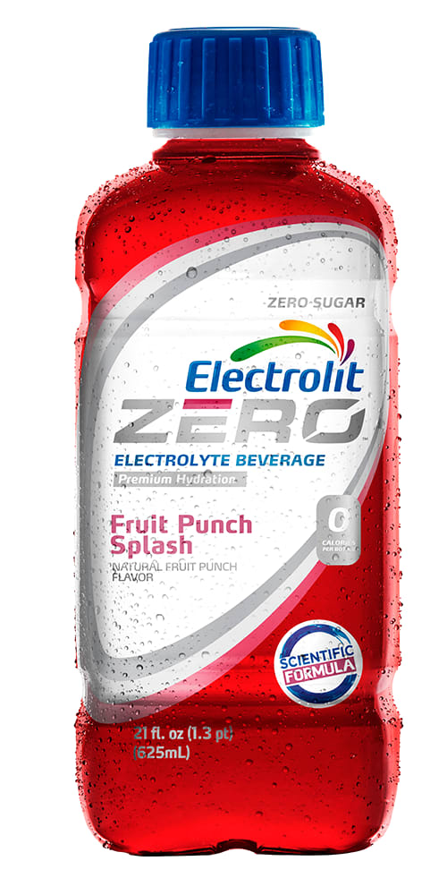 Electrolit Zero 12/21 Oz Fruit Punch Splash