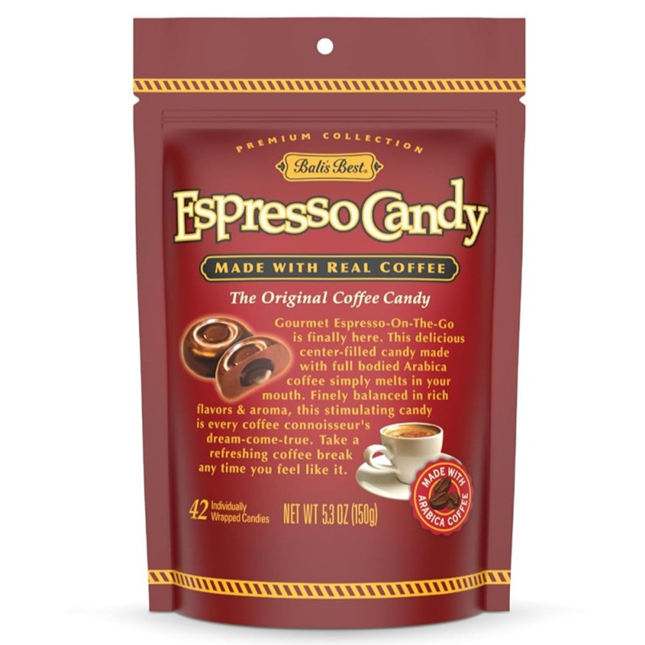 Wholesale Bali's Best Espresso Coffee Candy 5.3 oz Bag- Bulk