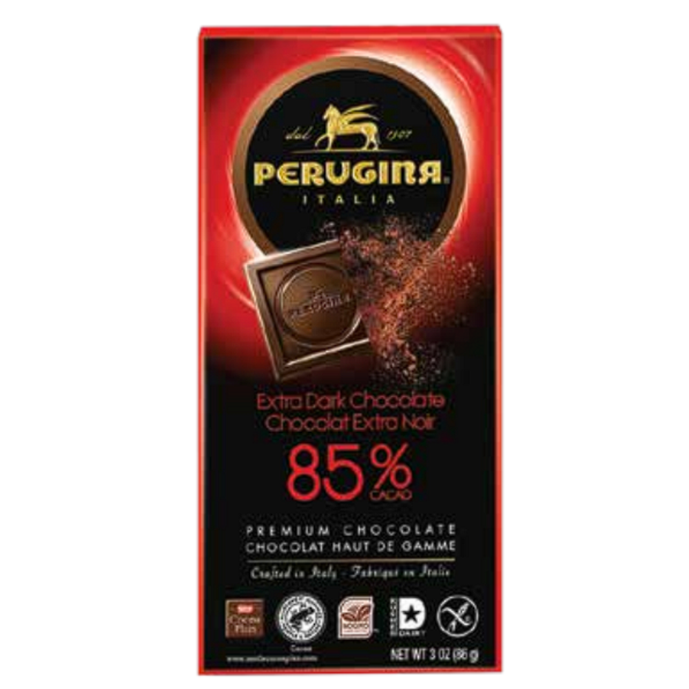 Wholesale Perugina Extra Dark Chocolate 3 Oz Bar 85% Bulk