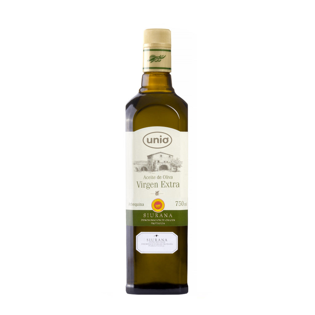 Unio Siurana Arbequina Extra Virgin Olive Oil 750ml 12ct