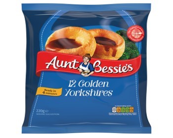 Wholesale Aunt Bessie's Yorkshire Puddings 7.76oz (220g) *FROZEN- Bulk