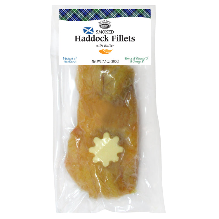 Norfolk Manor Haddock Fillets w/ Butter 7.05oz (200g) *FROZEN