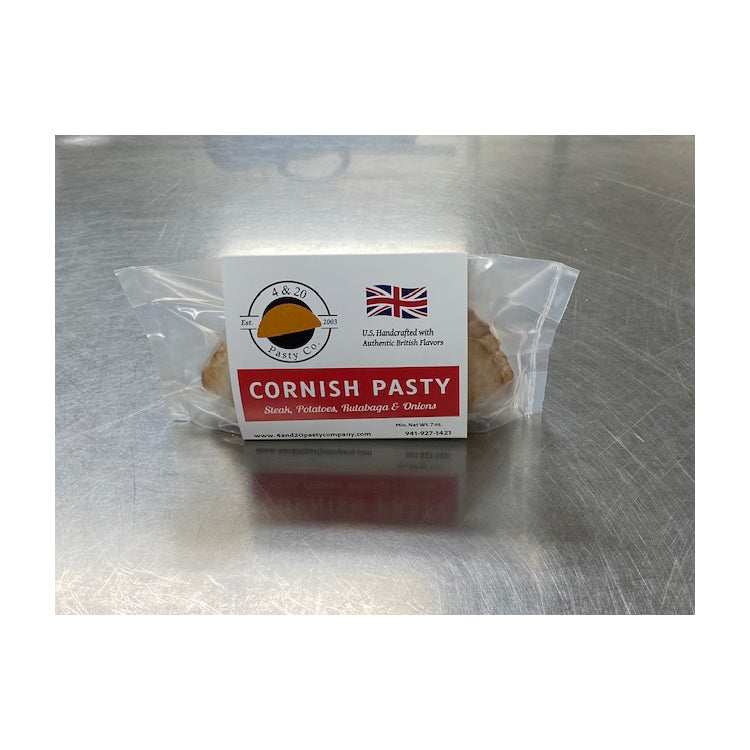 Wholesale 4 & 20 Pasty Company Cornish Pasty 7oz (200g) *FROZEN- Bulk