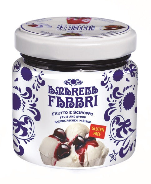 Fabbri Amarena Cherries in Syrup 4 OZ