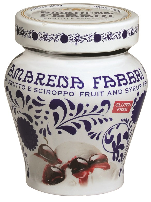 Fabbri Amarena Cherries in Syrup 8 OZ