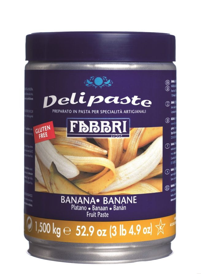 Fabbri Banana Paste 1.5 KG