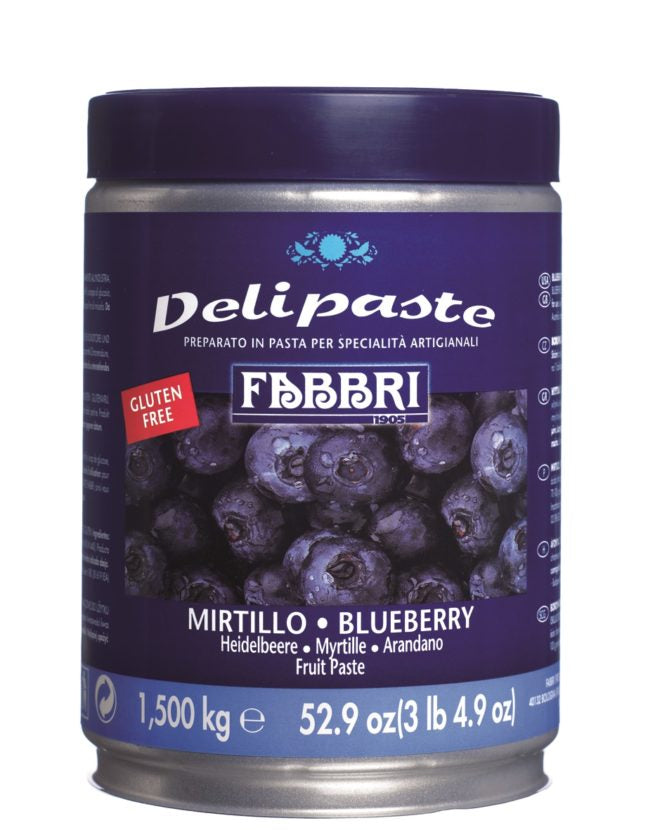 Fabbri Blueberry Paste 1.5 KG