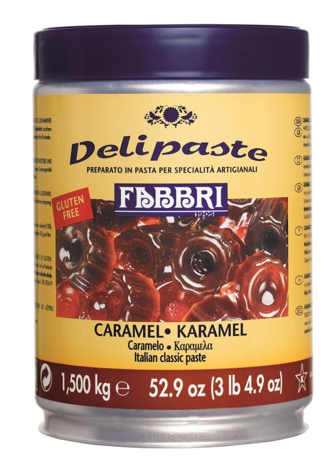 Fabbri Caramel Paste 1.5 KG