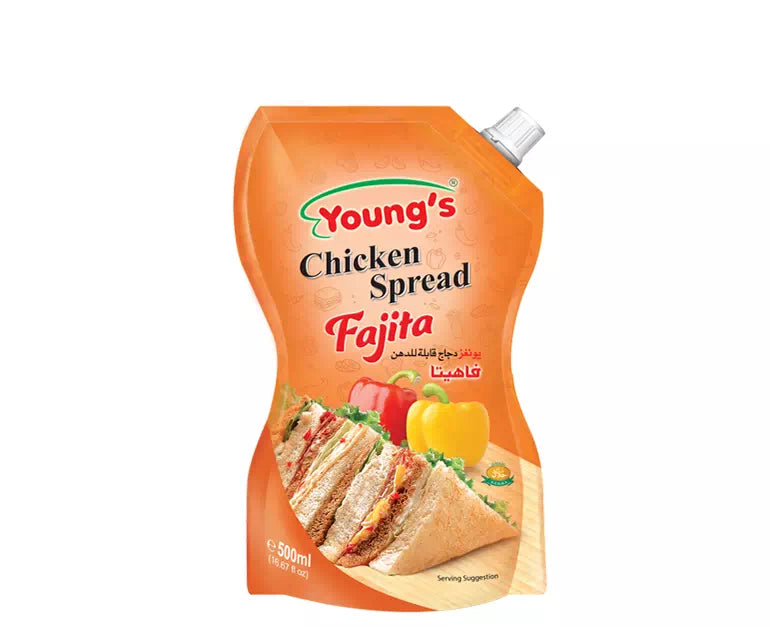 Wholesale Young's Chicken Fajita Flavor Spread 500g- Bulk