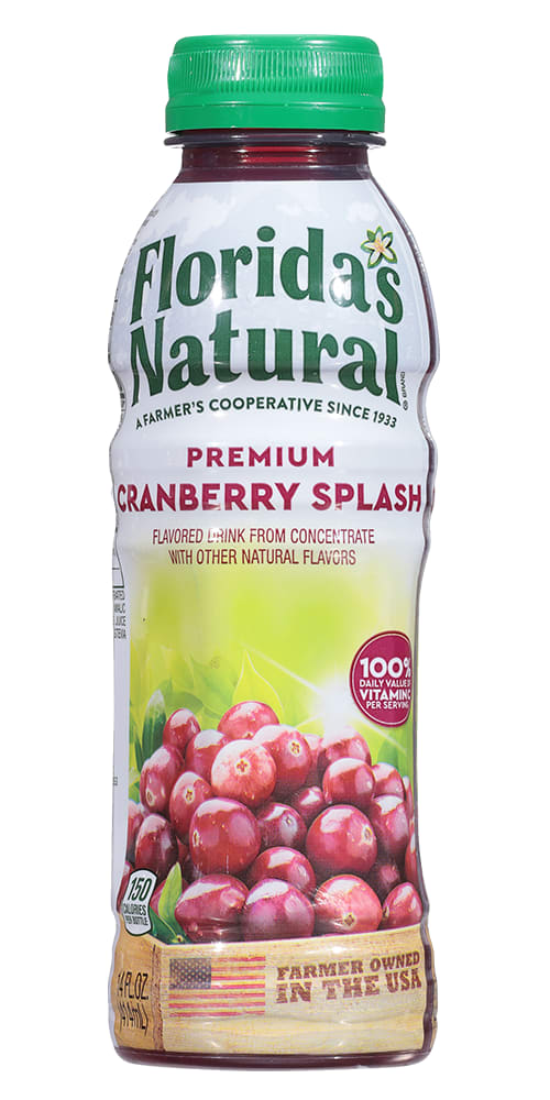 Wholesale Florida Natural 12/14 Oz Cranberry-12 Ct Case Bulk