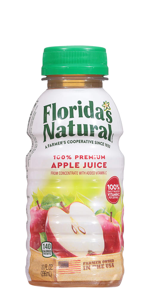 Florida Natural 24/10 Oz Apple Juice
