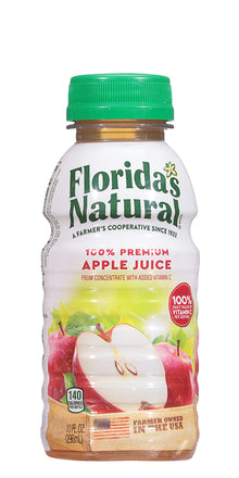 Florida Natural 24/10 Oz Apple Juice