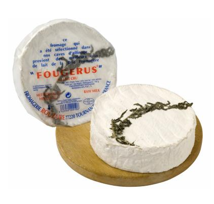 Rouzaire Fougerus Cheese Pasteurise 700g 4ct