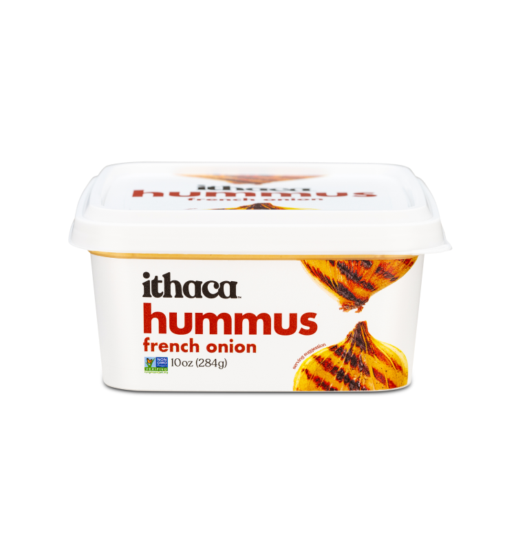 Ithaca Cold-Crafted French Onion Hummus 10 oz