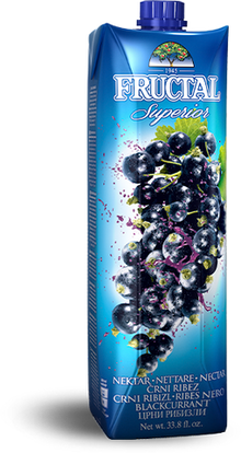 Wholesale Fructal Blackcurrant Nectar 1 ltr- Bulk