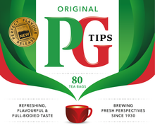 Wholesale PG Tips Teabags, 80ct 8.18oz (232g)- Bulk