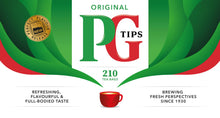 Wholesale PG Tips Teabags, 210ct 21.48oz (609g)- Bulk