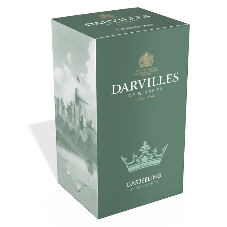 Wholesale Darvilles of Windsor Tagged Teabags 25ct, Darjeeling 2.21oz (62.5g)- Bulk
