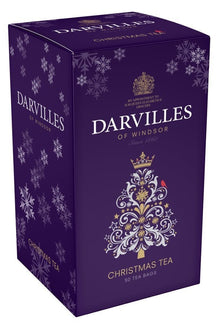 Darvilles of Windsor Tagged Teabags, 50ct, Christmas Blend  4.41oz (125g)