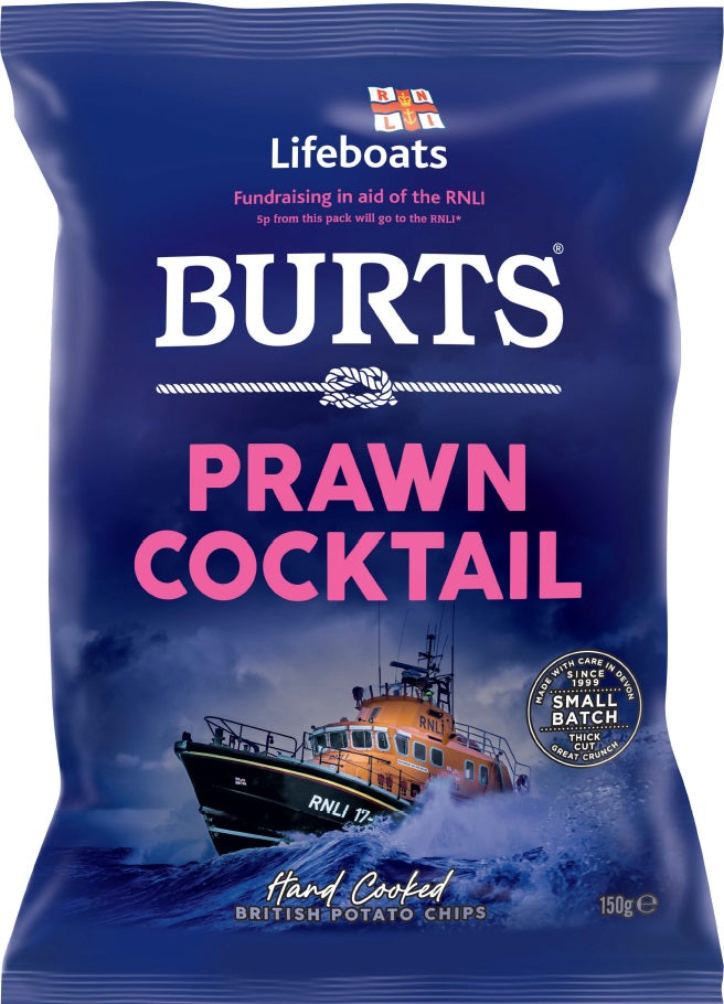 Burts Prawn Cocktail Potato Chips Large 5.29 oz (150g)